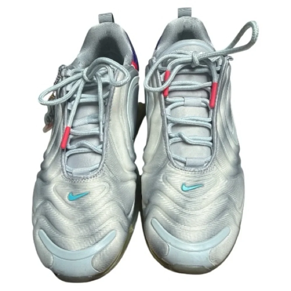 Nike Air Max 720 Silver with Multicolor Accents Men's Size 9.5